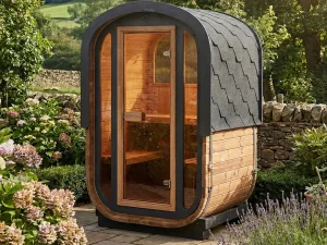 Woodchop Oval 2 Person Sauna