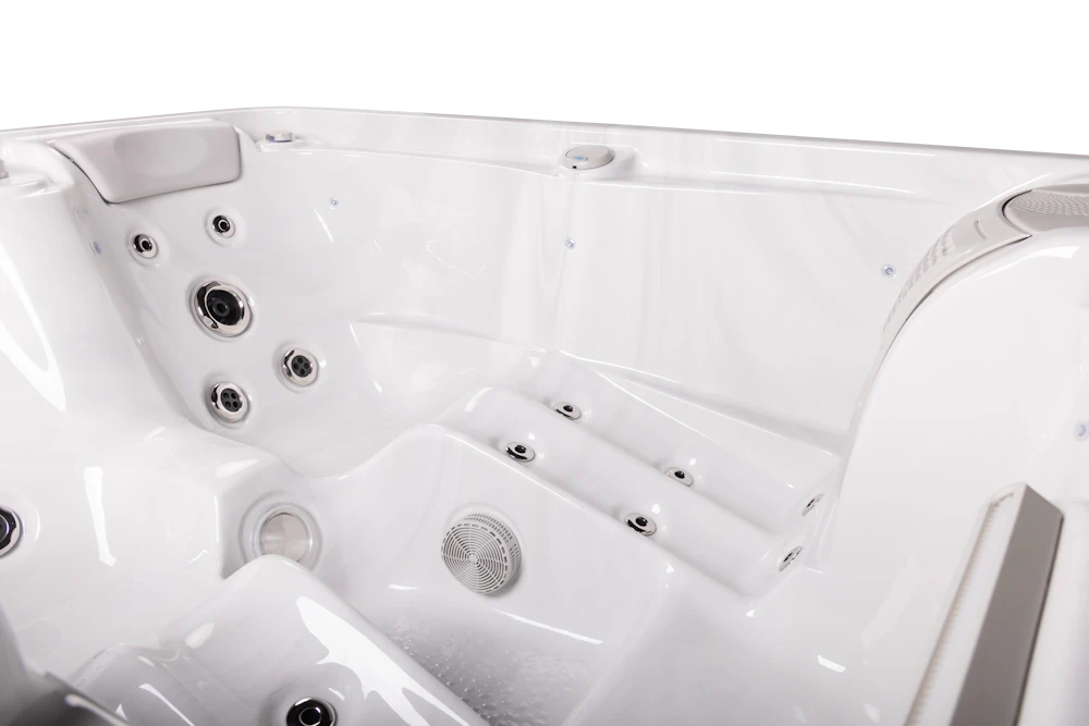 Fraser River Sterling Silver Hot Tub by Spa Solutions