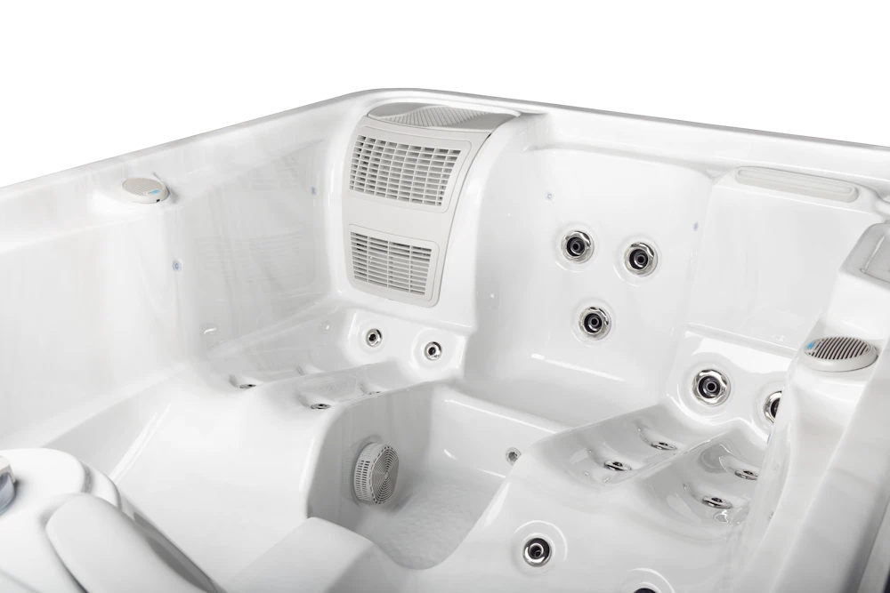 Fraser River Sterling Silver Hot Tub by Spa Solutions