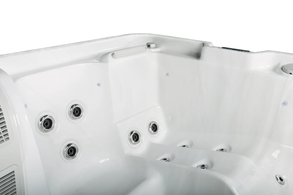 Fraser River Sterling Silver Hot Tub by Spa Solutions