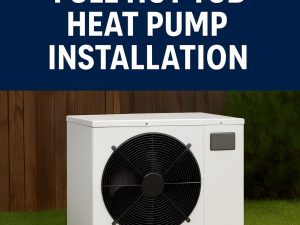 Hot Tub Heat Pump Installation