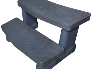 Easy Grey Hot Tub Steps