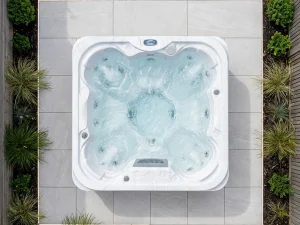 SB354S HSG282 Silver White Marble with Cover