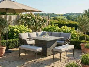 Torino Rope Square Dining set